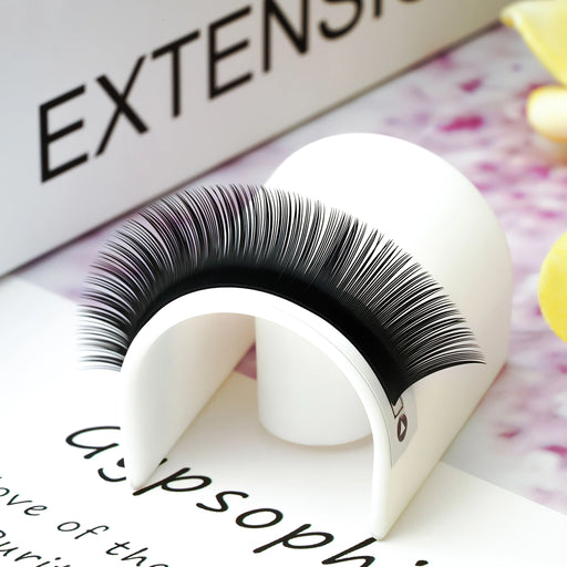 Soft curl faux mink individual eyelash extensions - MRSLM