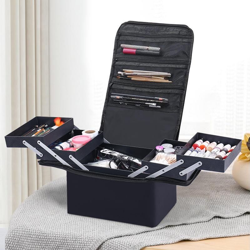 Large multilayer cosmetic organizer bag - MRSLM