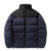 mens cotton-padded baggy coat thickened, view 4 - MRSLM