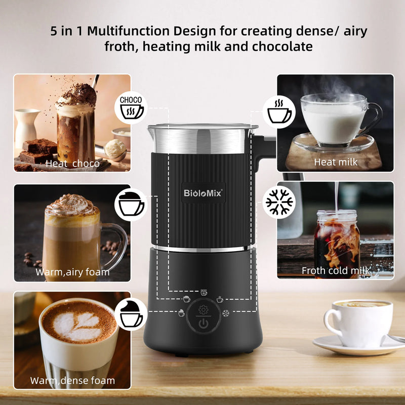 5-in-1 automatic milk frother, view 3 - MRSLM