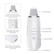 ultrasonic skin scrubber, view 7 - MRSLM