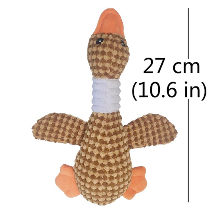 Cute Plush Duck Squeak Toy for Dogs