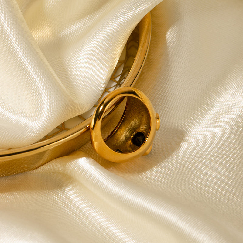 black diamond ring, view 6 - MRSLM