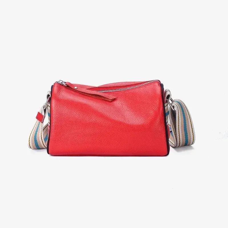 genuine leather crossbody bag, view 9 - MRSLM