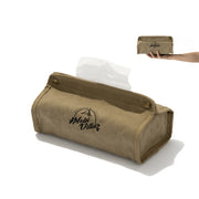 portable canvas tissue box - MRSLM