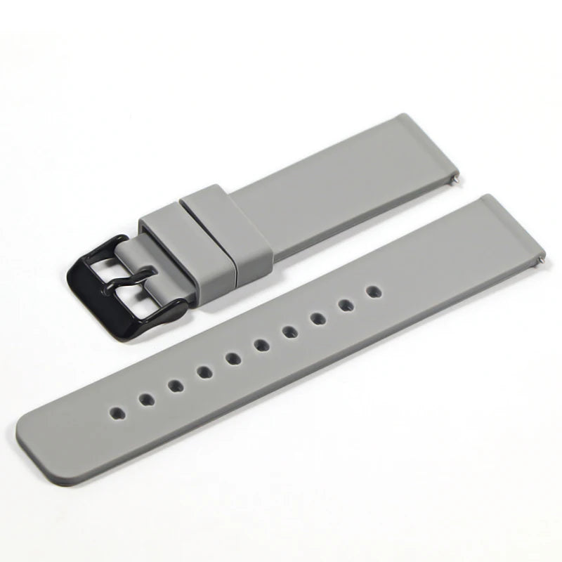 silicone quick release watch band, view 4 - MRSLM