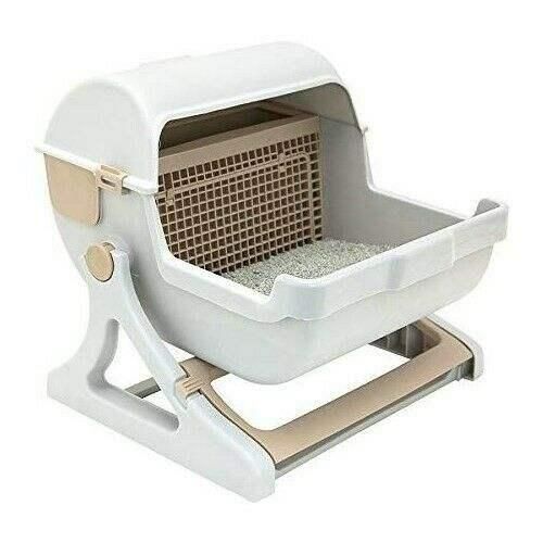 semi-automatic cat litter box - MRSLM