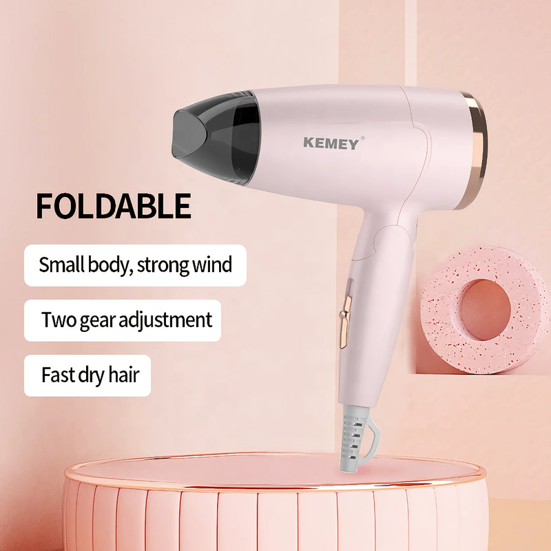 compact foldable hair dryer, view 4 - MRSLM