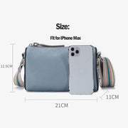 genuine leather crossbody bag, view 19 - MRSLM