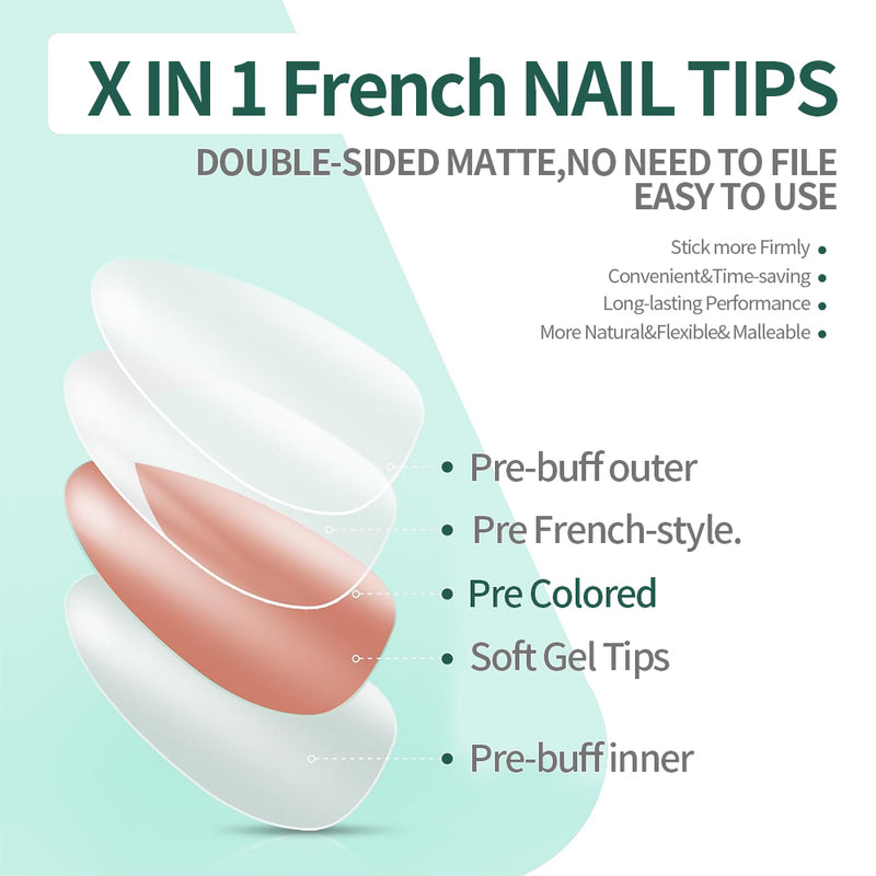french gel nail tips, view 13 - MRSLM