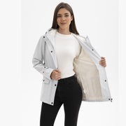 women's fleece-lined waterproof anorak jacket, view 2 - MRSLM