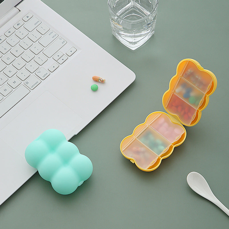 6-grid moisture-proof pill organizer, view 6 - MRSLM