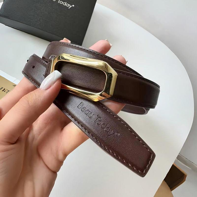women's genuine cow leather belt - MRSLM