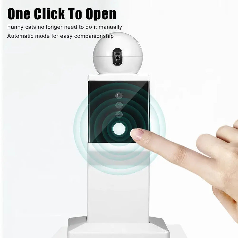 automatic laser cat toy, view 4 - MRSLM