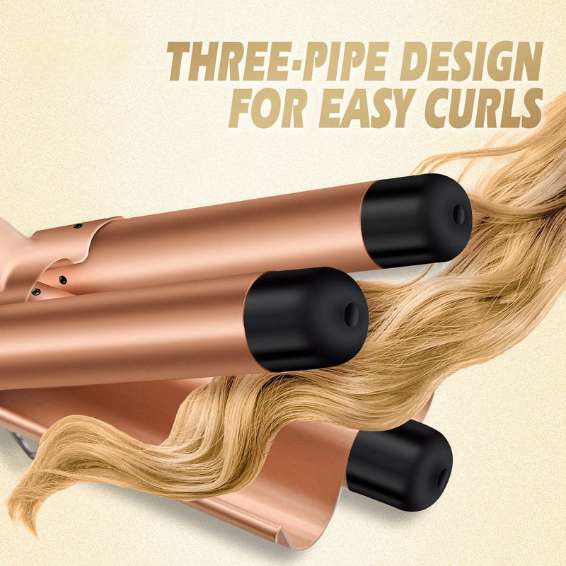 3 barrel hair curler, view 5 - MRSLM