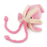 octopus plush rope dog toy, view 6 - MRSLM
