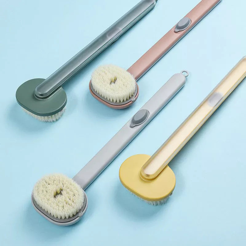 long handle bath brush, view 7 - MRSLM