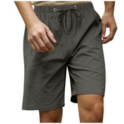 men's cotton and linen beach shorts - MRSLM