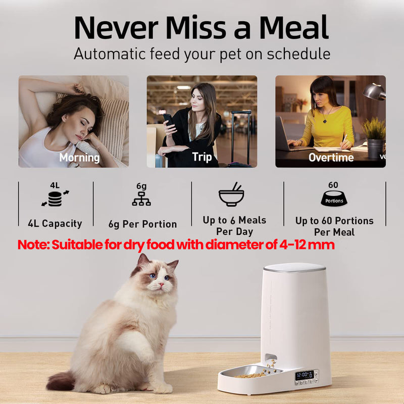 4L Automatic Pet Feeder