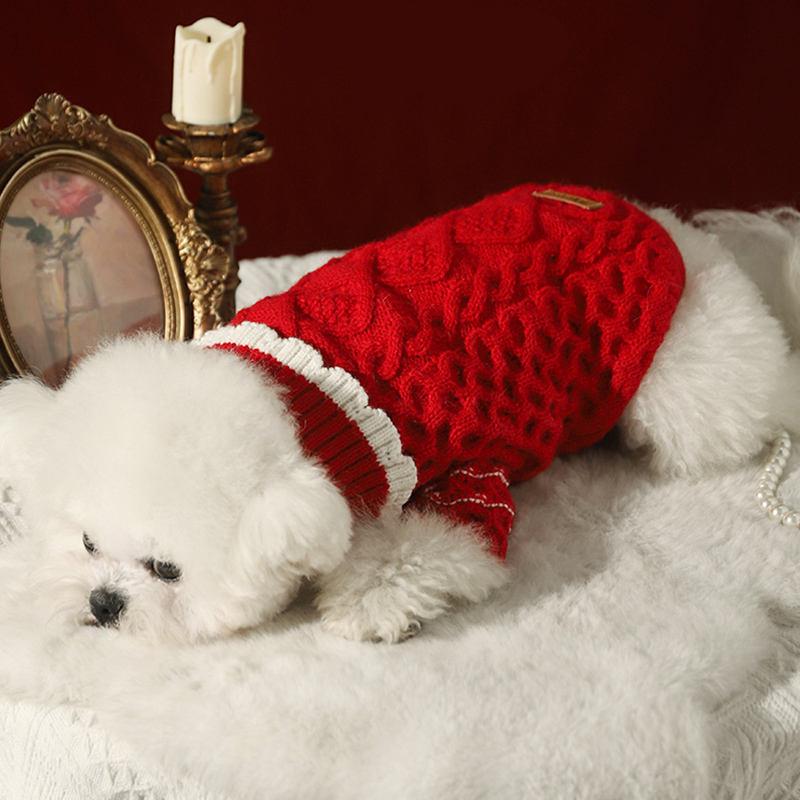 winter pet sweater, view 5 - MRSLM
