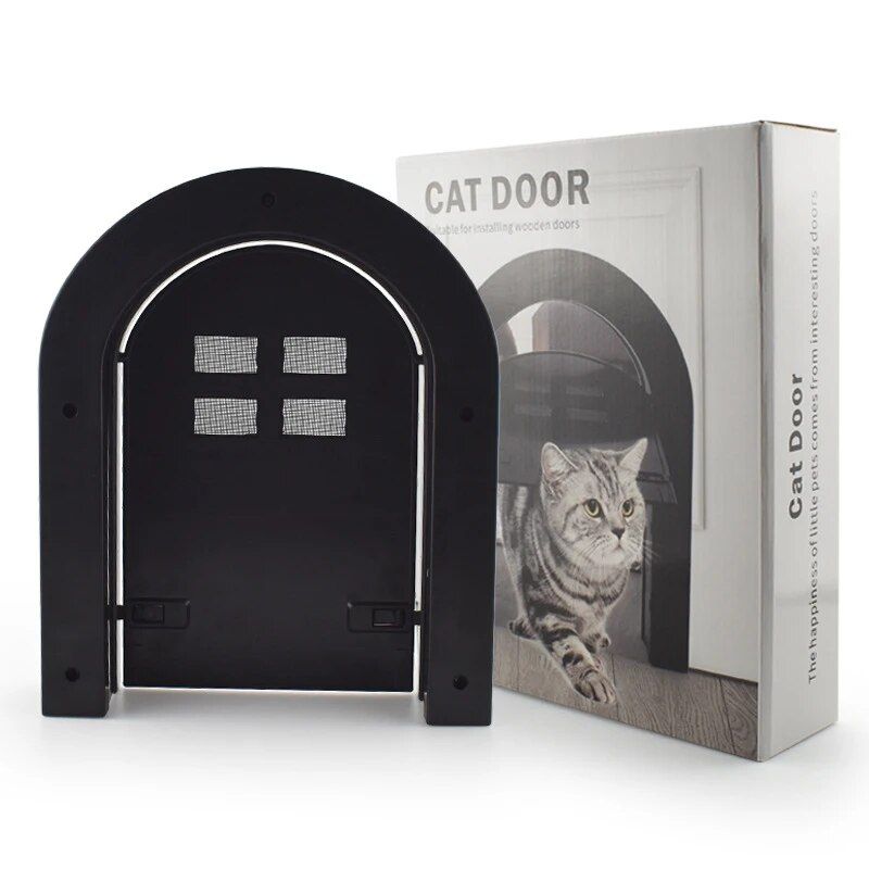 magnetic pet screen door for cats, view 3 - MRSLM