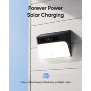 solar 2k wireless outdoor security camera with light, view 2 - MRSLM