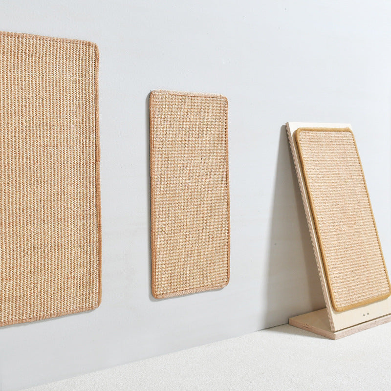 cat scratch sisal mat, view 6 - MRSLM