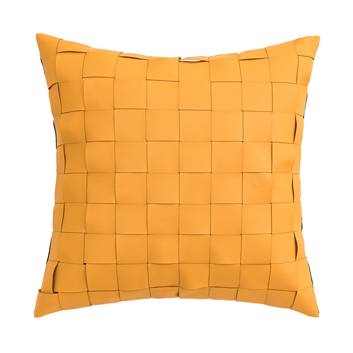 Nordic Instagram Style Geometric PU Stereo Cushion Cover