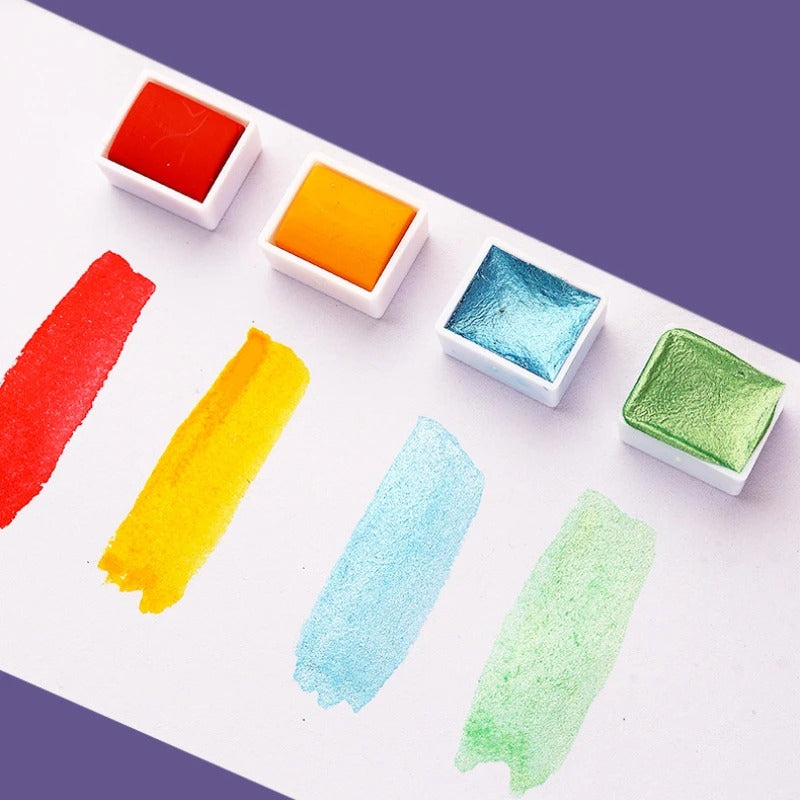 solid watercolor paint set, view 8 - MRSLM