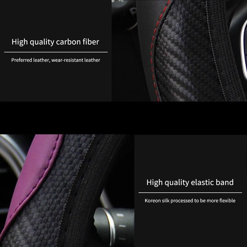car steering wheel cover, view 10 - MRSLM
