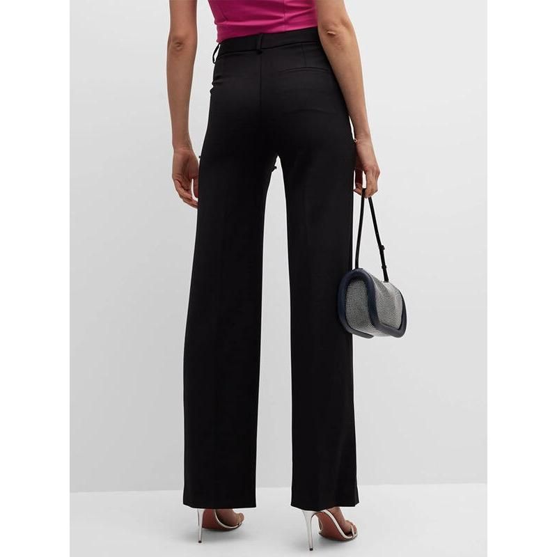 spliced diamond wide leg pants, view 4 - MRSLM