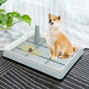 compact indoor puppy potty tray, view 5 - MRSLM