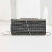 Rhinestone evening clutch, view 5 - MRSLM