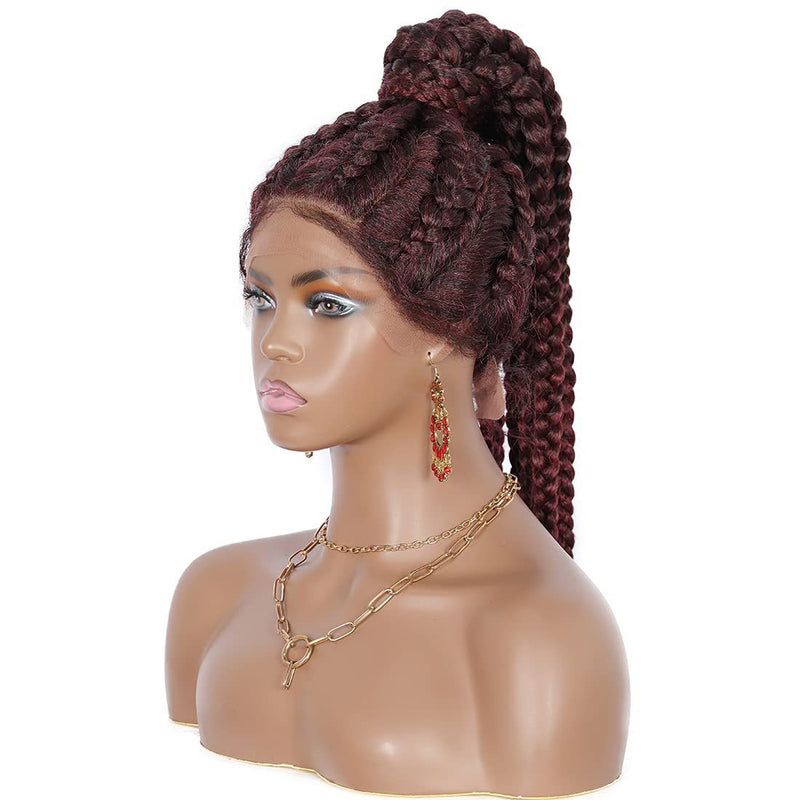 braided lace head cap wig, view 8 - MRSLM