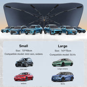 car windshield sunshade umbrella, view 9 - MRSLM