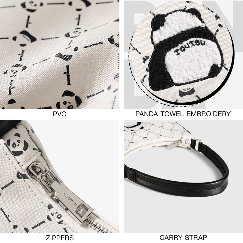 panda crossbody bag, view 3 - MRSLM