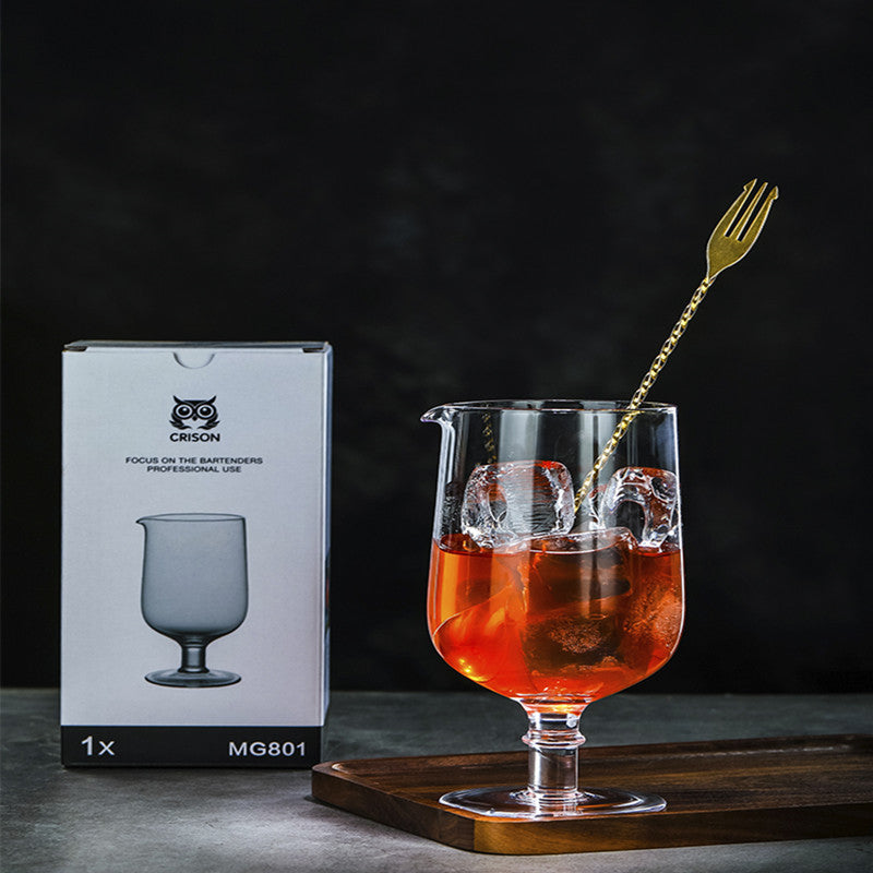 lead-free crystal cocktail mixing cup - MRSLM