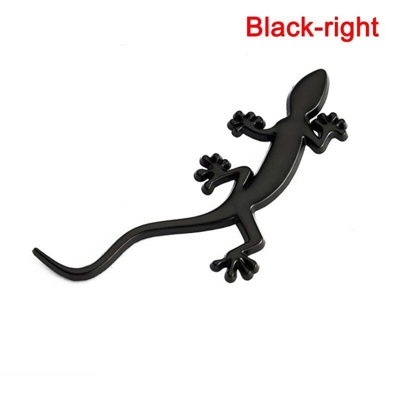 reflective gecko lizard car decal, view 6 - MRSLM