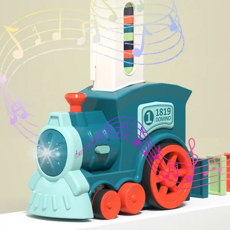 domino train toy set, view 9 - MRSLM