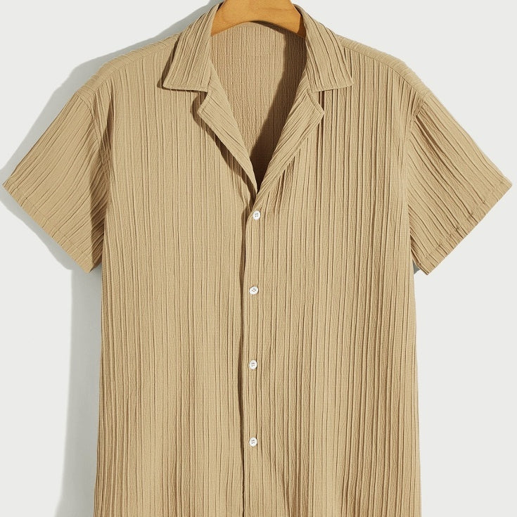 men's loose pleated top - MRSLM