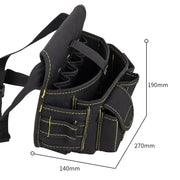 multifunctional waist tool bag, view 6 - MRSLM