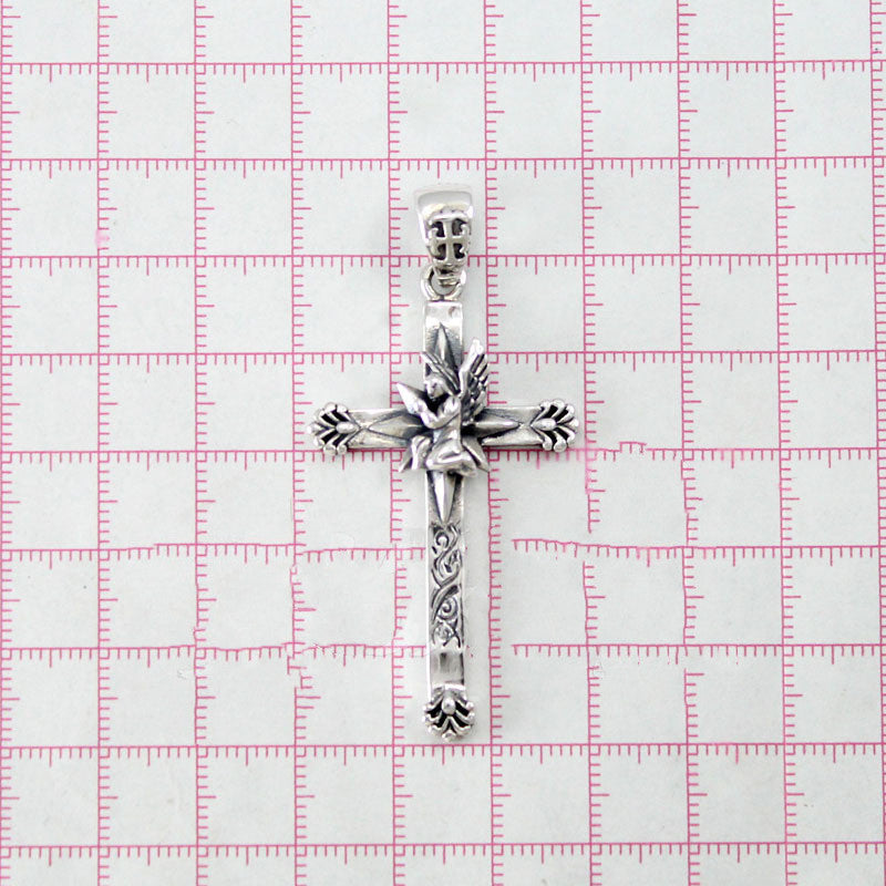 Retro Personalized Design Cross Pendant