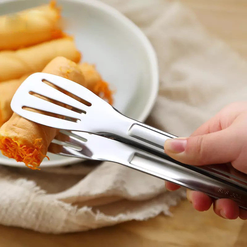 stainless steel bbq tongs, view 9 - MRSLM