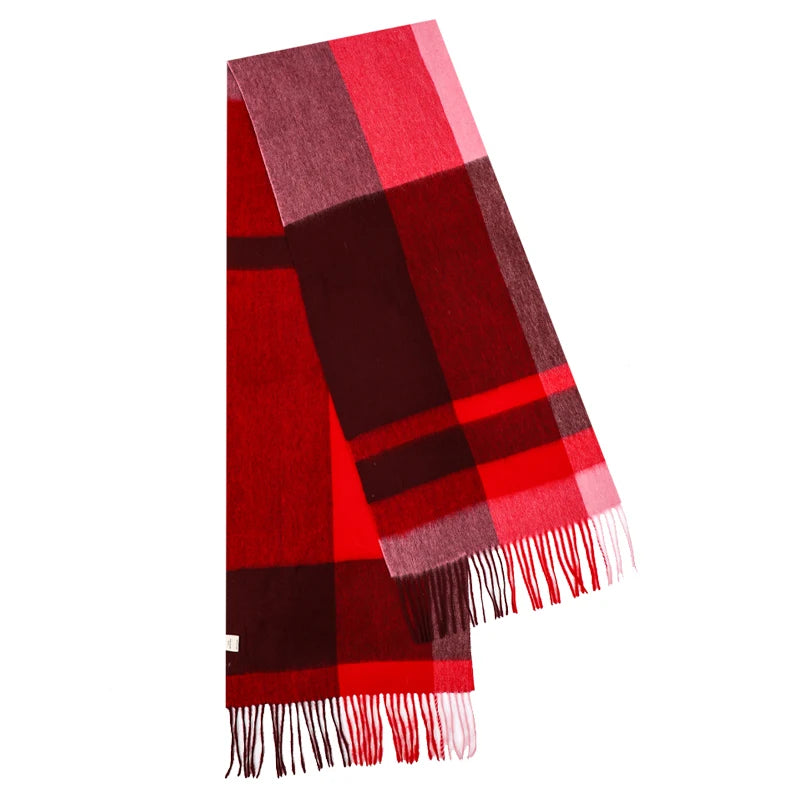 classic plaid unisex scarf, view 16 - MRSLM