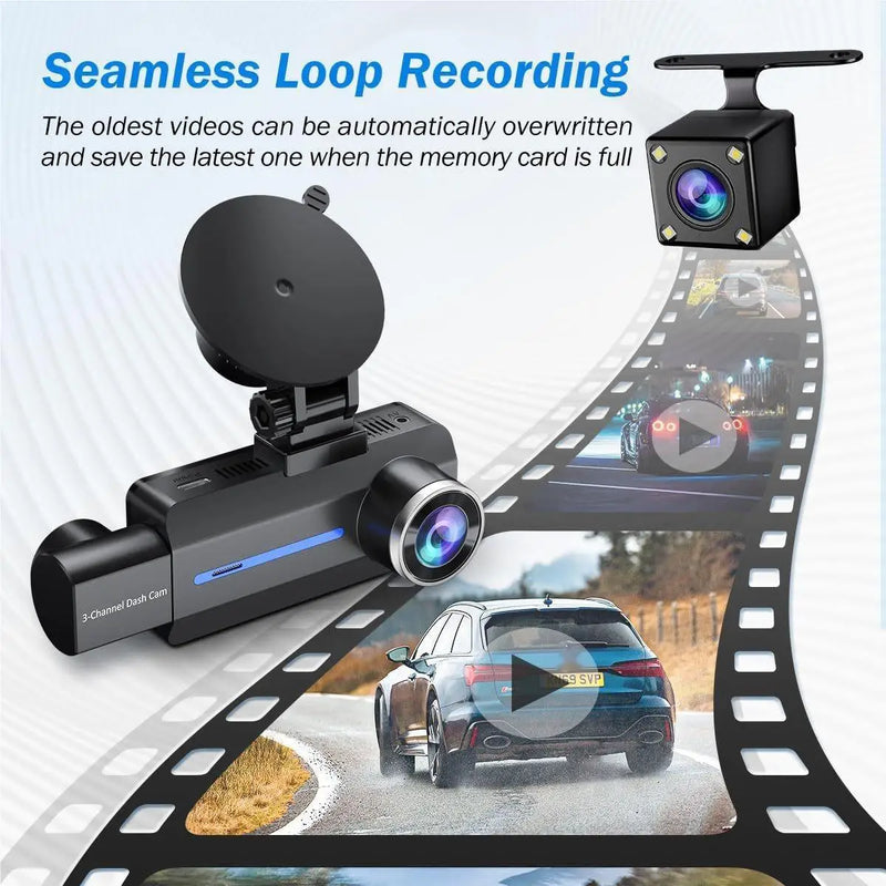3-channel dash cam, view 5 - MRSLM