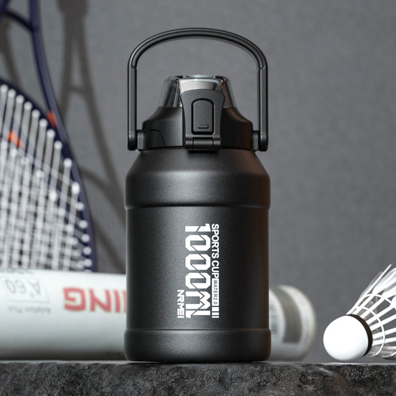 insulated water bottle, view 2 - MRSLM