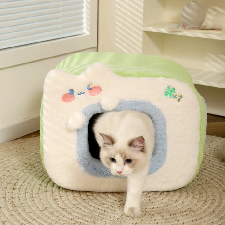 Cozy Winter Pet House