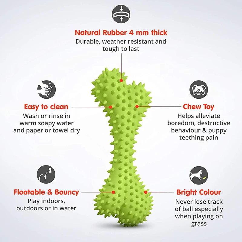 bite-resistant dog chew bone, view 6 - MRSLM