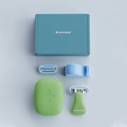 portable women's razor set, view 4 - MRSLM