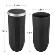 push-to-open car trash can, view 9 - MRSLM